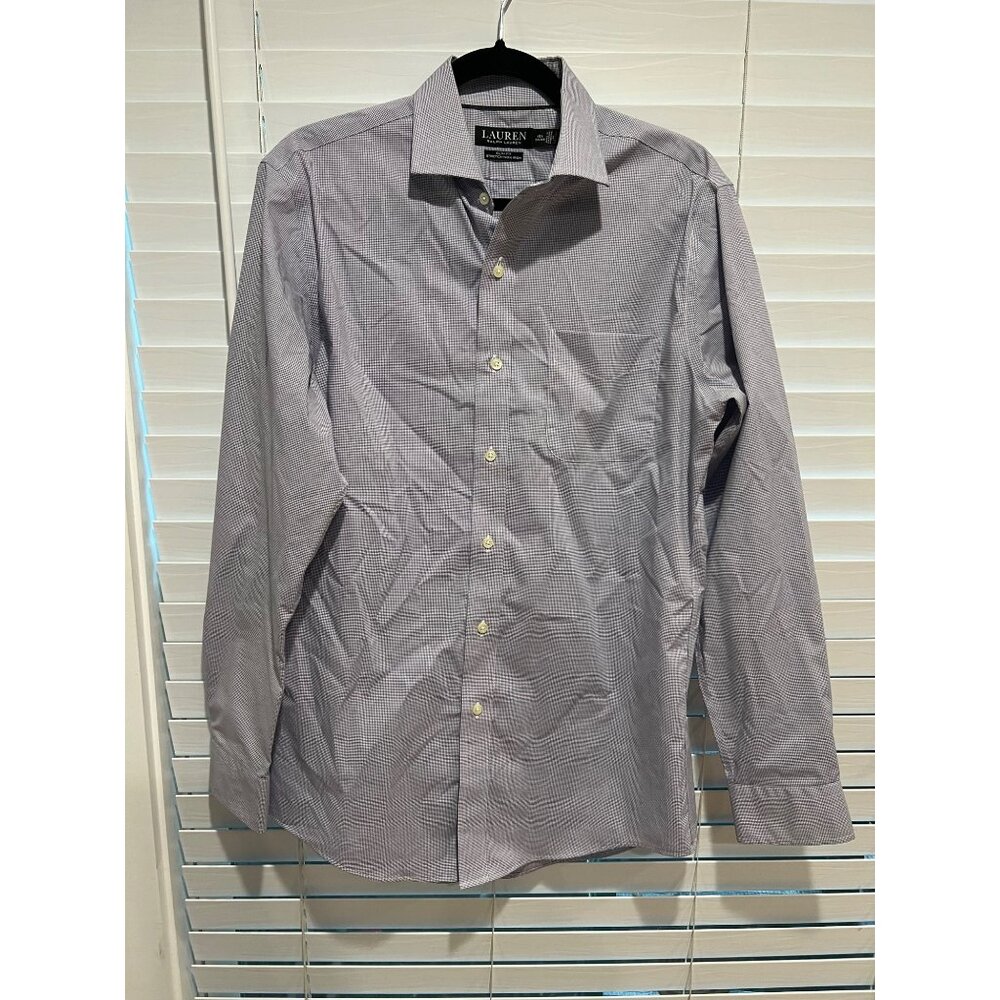 Ralph Lauren Black‎ Label Long Sleeve Button Up Shirt - Size 15.5